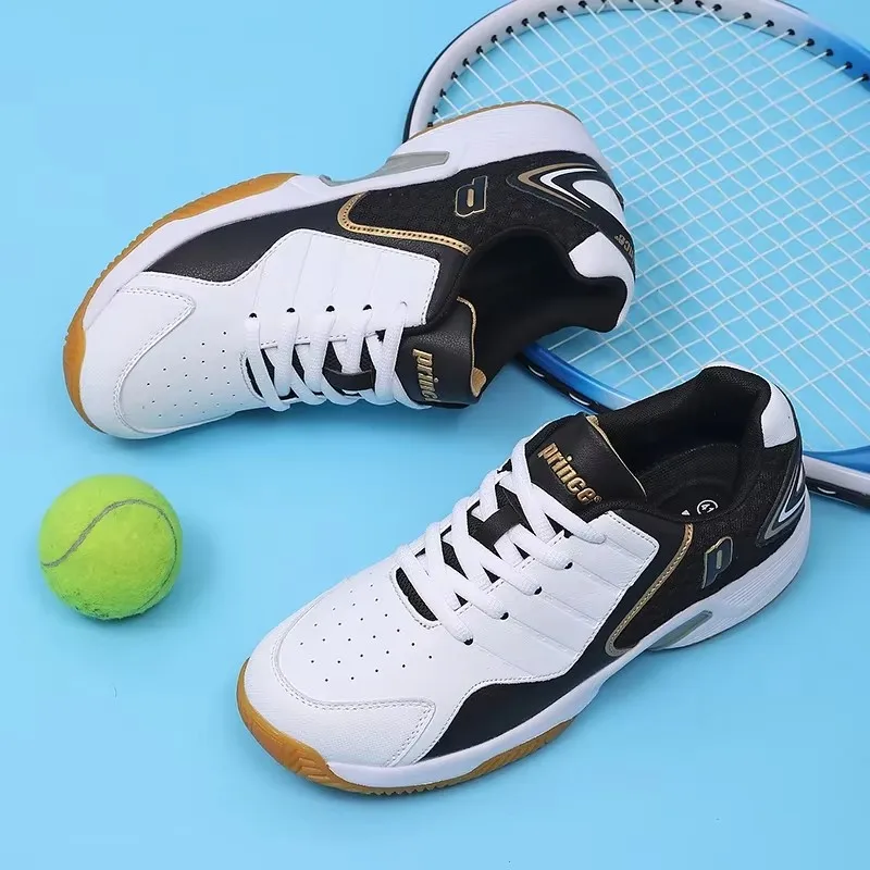 Badminton Field - Professional Men Women Leather Badminton shoes