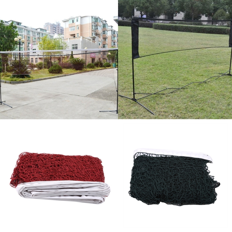 Badminton Field - Professional Standard Badminton Net Square Mesh