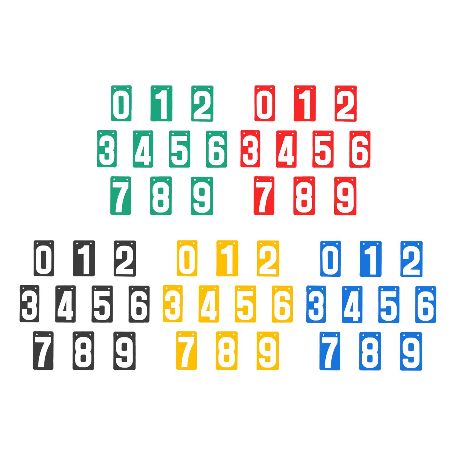 Score Keeper Numbers 0-9 Scori - огляд і ціна Badminton Video