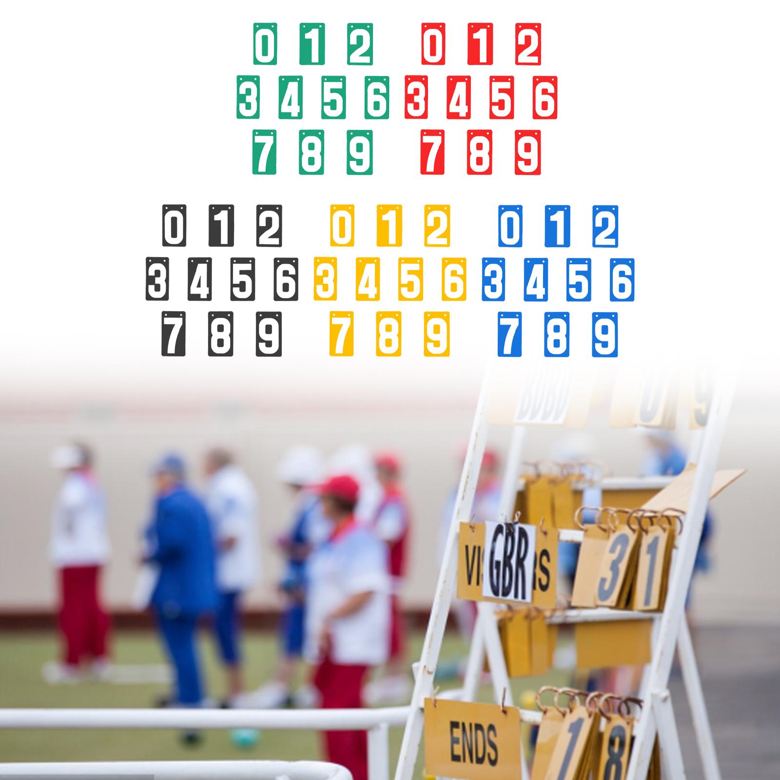 Score Keeper Numbers 0-9 Scori - огляд і ціна Badminton Video
