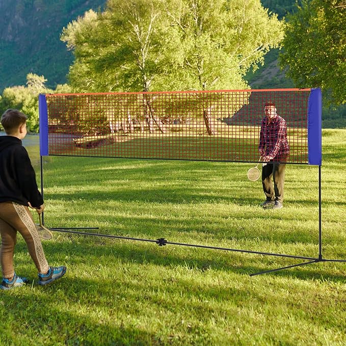 Portable Badminton Net Small S - огляд і ціна Badminton Area