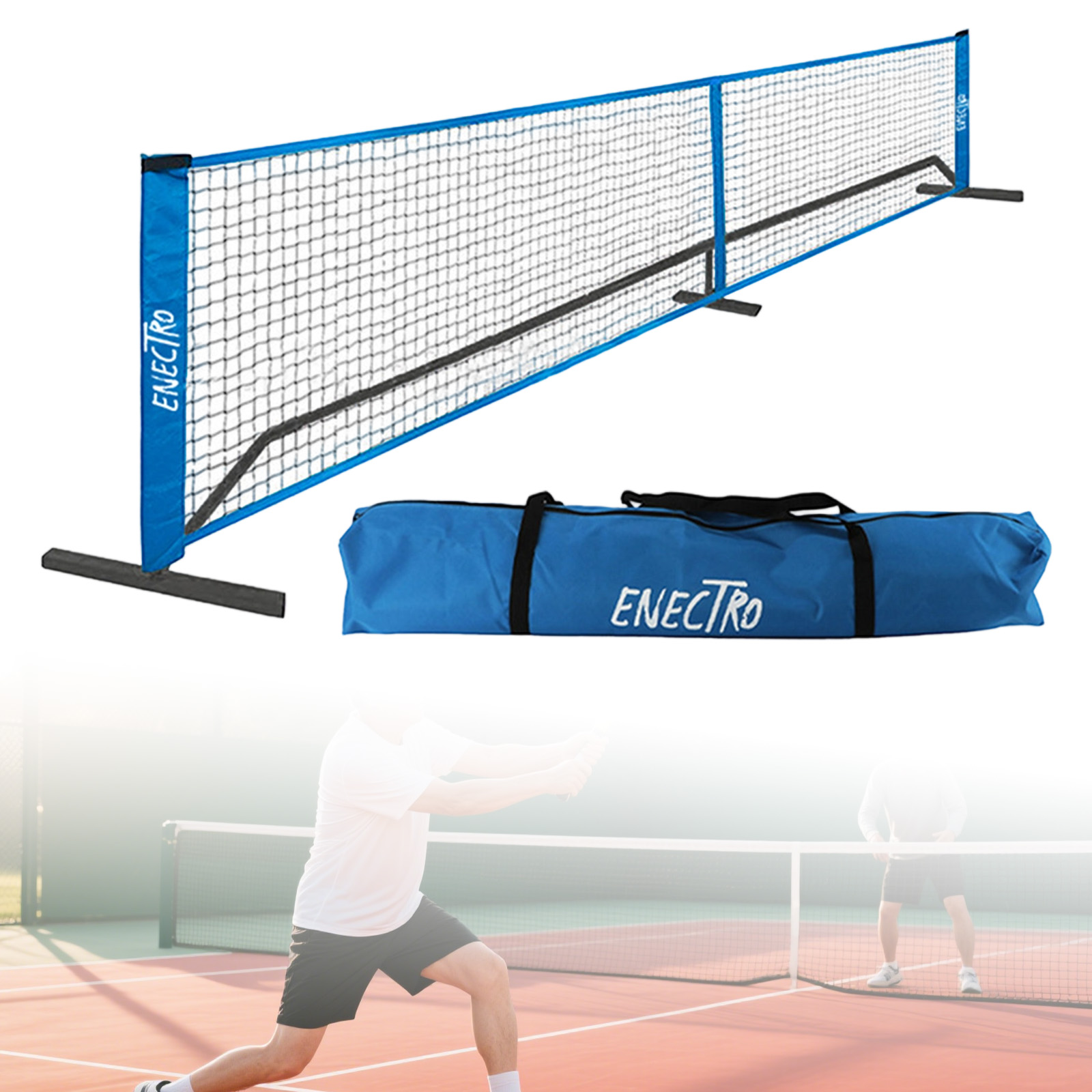 Portable Pickleball Net 6.7m 2 - огляд і ціна Badminton Video