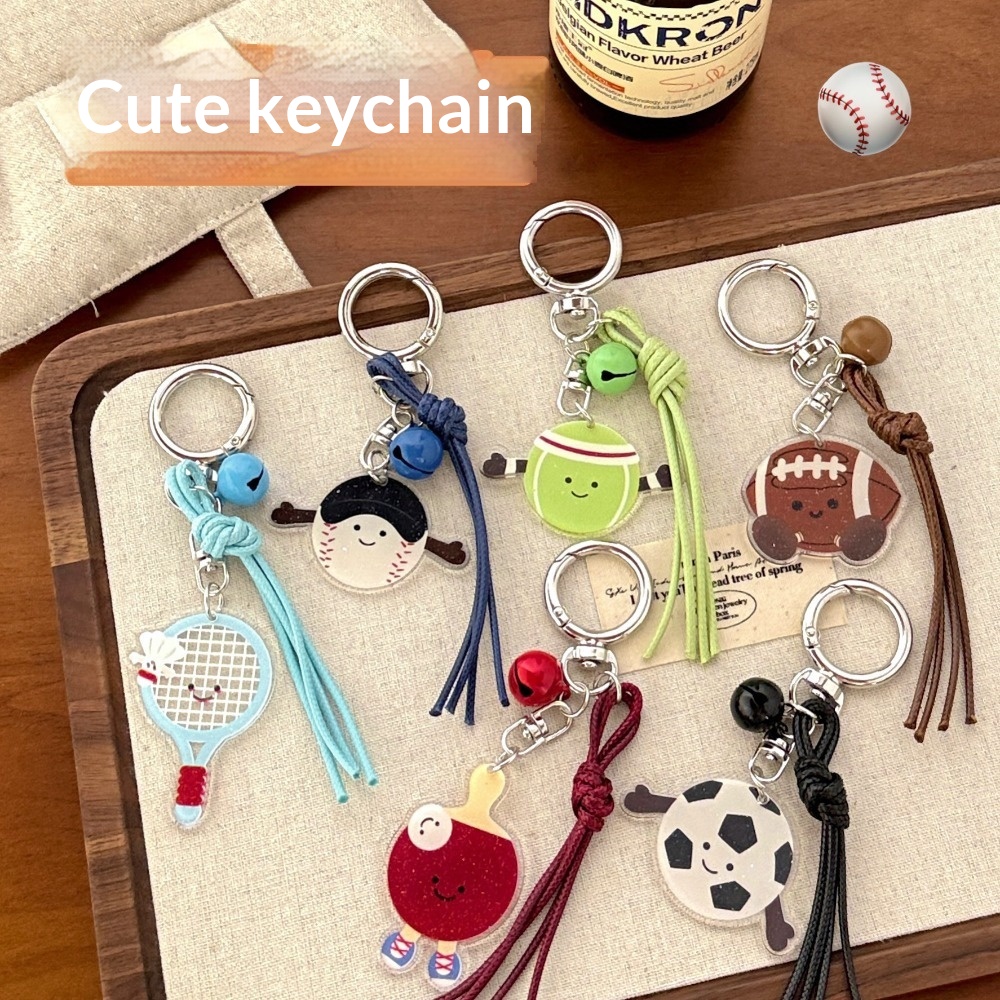 Creative Sports Ball Keychain  - огляд і ціна Badminton Video